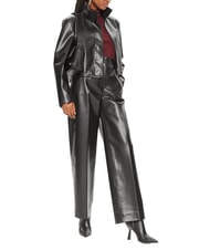 CALVIN KLEIN CK Hose mit hoher Taille und weitem Bein ck schwarz - Damenhosen - 5