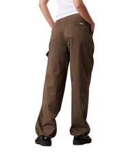 CALVIN KLEIN CK JEANS Cargohose aus geb&uuml;rsteter Baumwolle Asphalt - Damenhosen - 2
