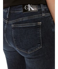 CALVIN KLEIN CK JEANS Skinny-Fit-Jeans dunkler Denim - Damenjeans - 4