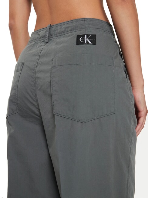 CK JEANS Chinos mit weitem, geradem Bein endloses Grau - Damenhosen