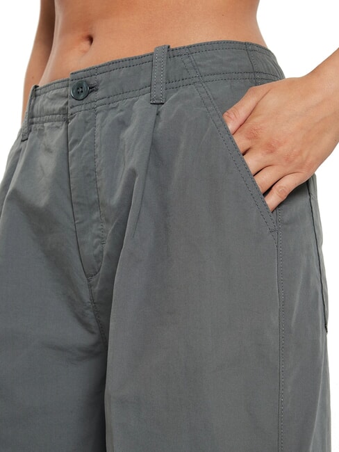 CK JEANS Chinos mit weitem, geradem Bein endloses Grau - Damenhosen