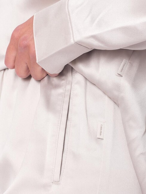 CK Weite Pyjamahose aus Satin Kokon - Damenpyjamas