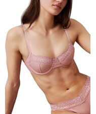 CALVIN KLEIN CK B&uuml;gel-BH und Spitze ged&auml;mpft - BHs Damen - 3