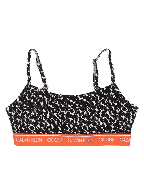 CK Bralette-BH aus Stretch-Baumwolle verzerrtes Tier - Haferflockenheide - BHs Damen