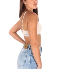 CALVIN KLEIN CK Triangel-Bralette-BH Sandshell mit neuem Steinlogo - BHs Damen - 3