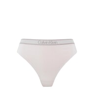 CALVIN KLEIN CK String mit Logo-Gummizug Sandshell mit neuem Steinlogo - Damenslip - 3
