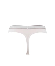 CALVIN KLEIN CK String mit Logo-Gummizug Sandshell mit neuem Steinlogo - Damenslip - 4
