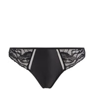 CALVIN KLEIN CK Slip aus floraler Spitze Schwarz - Damenslip - 5