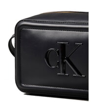 CALVIN KLEIN BOLD MONOGRAM Mini-Umh&auml;ngetasche auf Schwarz - Damentaschen - 3