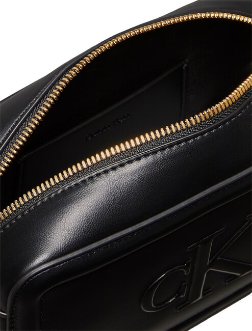 BOLD MONOGRAM Mini-Umh&auml;ngetasche auf Schwarz - Damentaschen