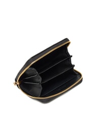 CALVIN KLEIN BOLD MONOGRAM Kleine Brieftasche auf Schwarz - Brieftaschen Damen - 2