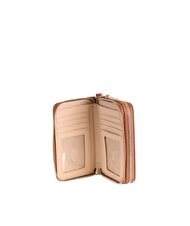 GUESS AMORETTE Mittelgro&szlig;e Geldb&ouml;rse mit 2 Rei&szlig;verschl&uuml;ssen COGNAC - Brieftaschen Damen - 2