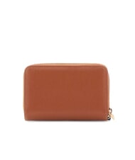 GUESS AMORETTE Mittelgro&szlig;e Geldb&ouml;rse mit 2 Rei&szlig;verschl&uuml;ssen COGNAC - Brieftaschen Damen - 4