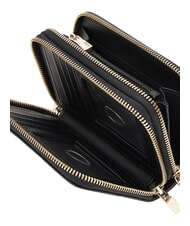 GUESS AMORETTE Mittelgro&szlig;e Geldb&ouml;rse mit 2 Rei&szlig;verschl&uuml;ssen SCHWARZ - Brieftaschen Damen - 4