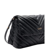 LIUJO LUNNY Mittelgro&szlig;e gesteppte Hobo-Tasche SCHWARZ - Damentaschen - 4