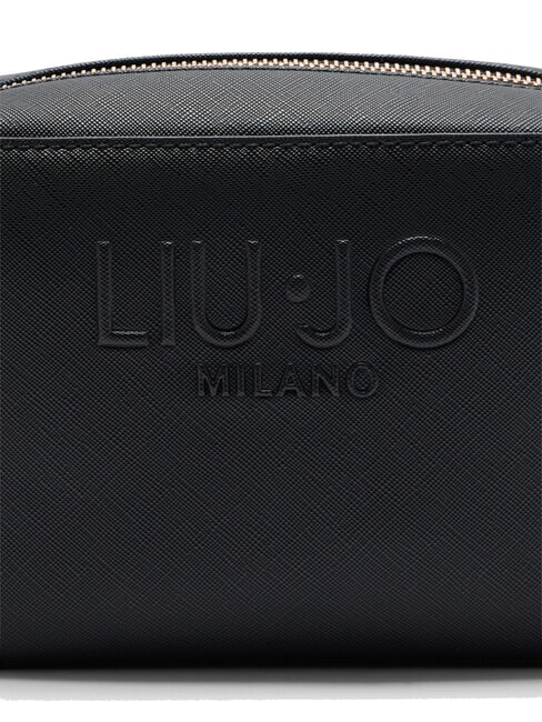 HALONA Kameratasche mit gepr&auml;gtem Logo SCHWARZ - Damentaschen