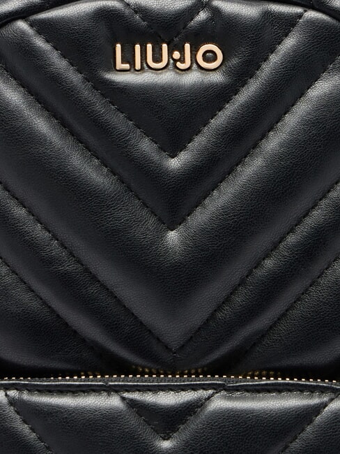 CIRRY Gesteppter Rucksack mit Tasche SCHWARZ - Damentaschen