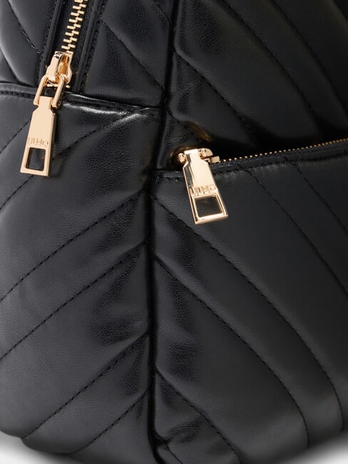 CIRRY Gesteppter Rucksack mit Tasche SCHWARZ - Damentaschen