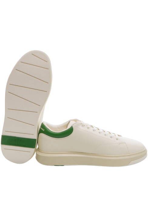 Sneaker in Haut Ledersneaker cremefarben + formaler Garten - Herrenschuhe