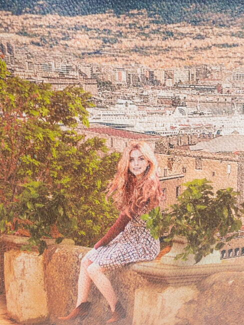 YESBAG Schultertasche Zitronenbaum - Damentaschen