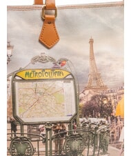 YNOT YESBAG Schultertasche Pariser Metro - Damentaschen - 3