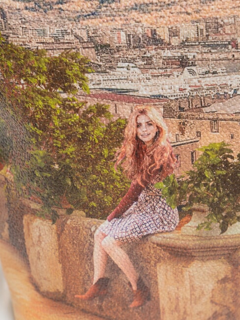 YESBAG Mittelgro&szlig;e Umh&auml;ngetasche Zitronenbaum - Damentaschen