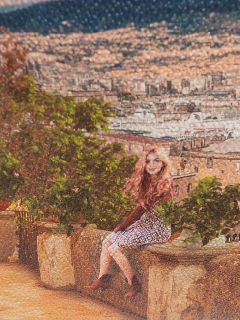 YESBAG Schulter-Kameratasche Zitronenbaum - Damentaschen