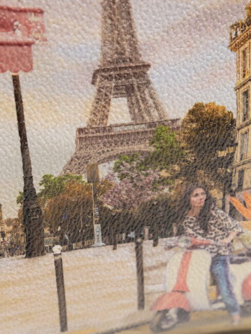 YESBAG  Handtasche, mit Schultergurt Schleier Paris - Damentaschen