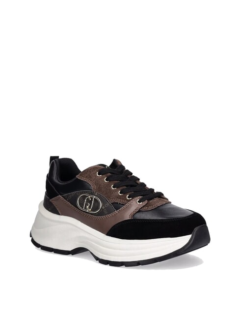 EVA 06 Klobige Turnschuhe Schwarz Braun - Damenschuhe