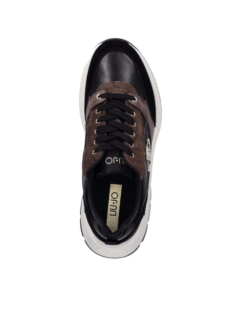 EVA 06 Klobige Turnschuhe Schwarz Braun - Damenschuhe