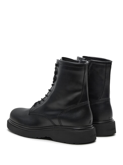 CK Schn&uuml;rstiefeletten aus Leder ck schwarz - Herrenschuhe