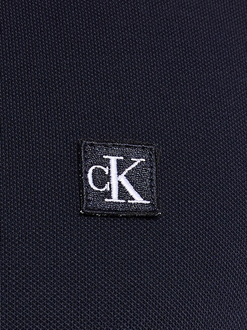 CK JEANS Kurz&auml;rmeliges Poloshirt aus Baumwolle Nachthimmel - Herren-Polo-Shirts/Herren-Polo-Shirt/Herrenpoloshirt/Herrenpoloshirts