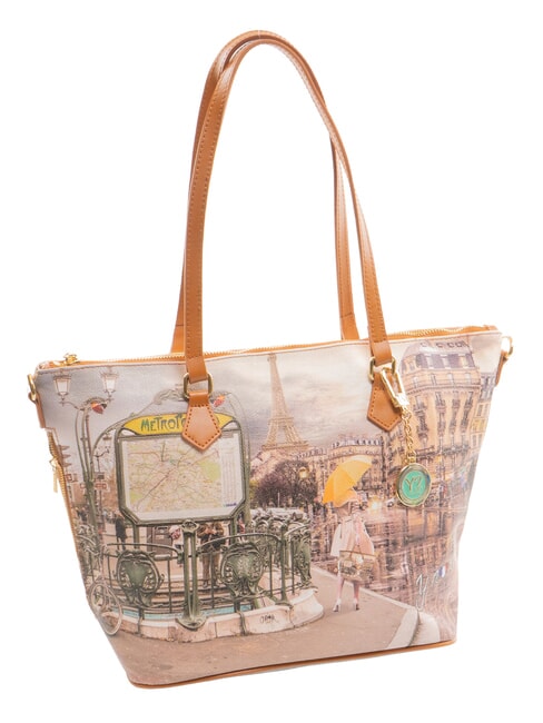 YESBAG Einkaufstasche Pariser Metro - Damentaschen