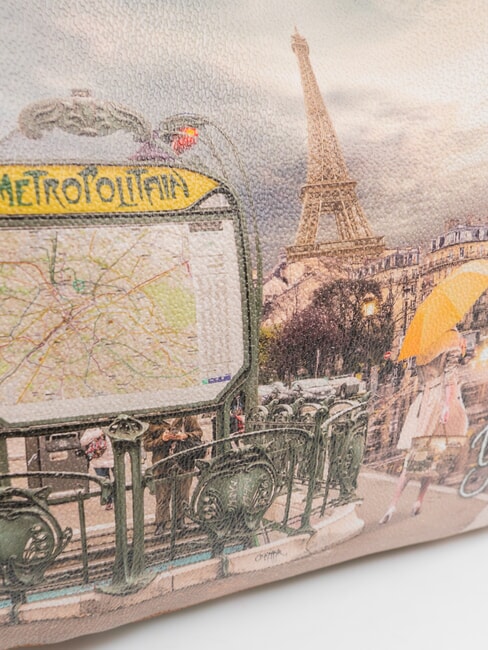 YESBAG Umh&auml;ngetasche Pariser Metro - Damentaschen