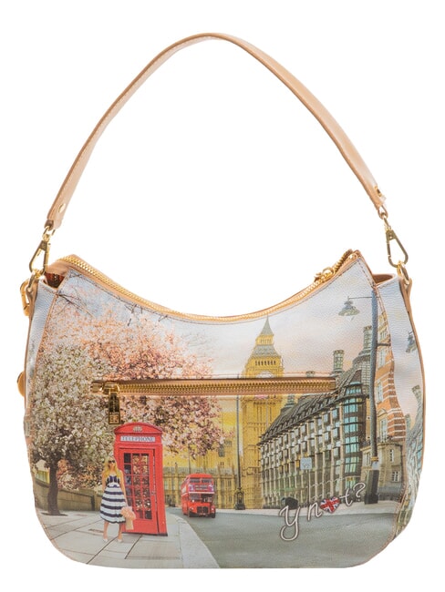 YESBAG  Bedruckte Umh&auml;ngetasche Englische Rose - Damentaschen