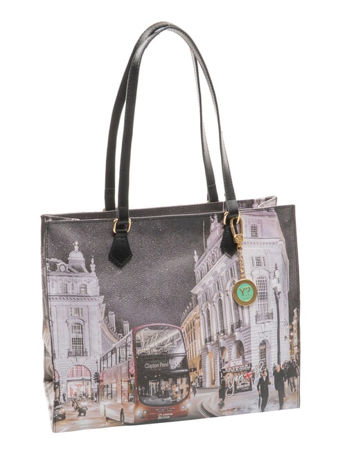 YESBAG Schultertasche London bei Nacht - Damentaschen