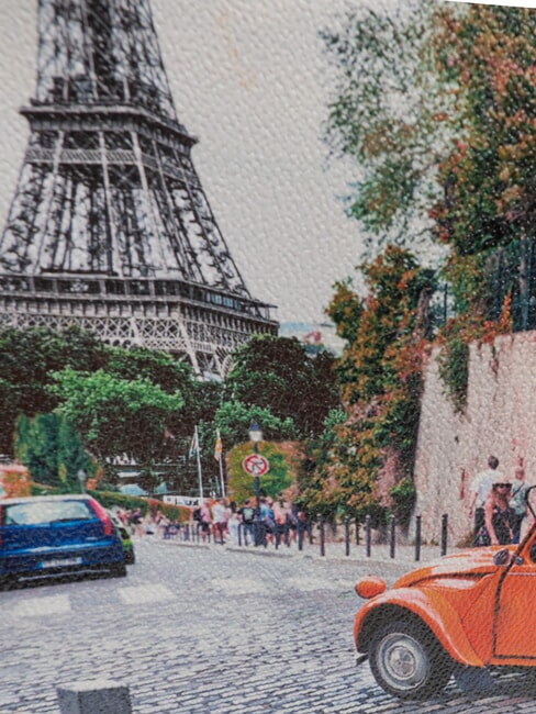 YESBAG Bedruckte Umh&auml;ngetasche so ist das Leben - Damentaschen