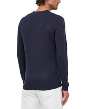 CALVIN KLEIN CK Wollpullover mit V-Ausschnitt, normale Passform - Herrenpullover