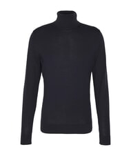 CALVIN KLEIN CK Slim-Fit-Rollkragenpullover aus Wolle Nachthimmel - Herrenpullover - 4