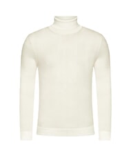 CALVIN KLEIN CK Slim-Fit-Rollkragenpullover aus Wolle Reiher - Herrenpullover - 5