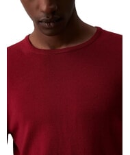 CALVIN KLEIN SUPERIOR WOOL Pullover aus Wolle mit Rundhalsausschnitt - Herrenpullover