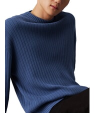 CALVIN KLEIN CK JEANS Pullover mit Rundhalsausschnitt und normaler Passform blaue K&uuml;ste - Herrenpullover - 3