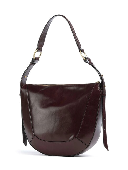 FEDORA Umh&auml;ngetasche aus Leder muss abk. Gold - Damentaschen