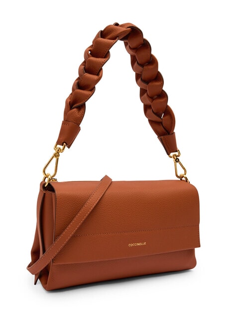 BOHEME GRANA DOUBLE  Umh&auml;ngetasche, mit Schultergurt Cognac/Schwarz - Damentaschen