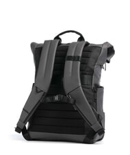 PIQUADRO CORNER SPECIALE GOMMATO Rolltop-Rucksack f&uuml;r 15,6-Zoll-Laptop GRAU - PC-Rucks&auml;cke - 2