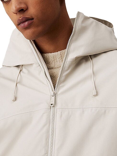 CK JEANS Kapuzenjacke aus technischem Gewebe Pelikan - Herrenjacken