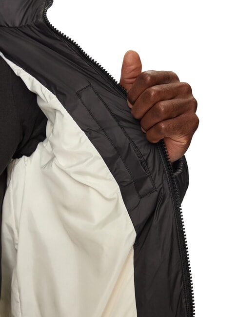 CK JEANS Daunenjacke mit Logo-Patch Elfenbein / CK Schwarz - Daunenjacken f&uuml;r Herren