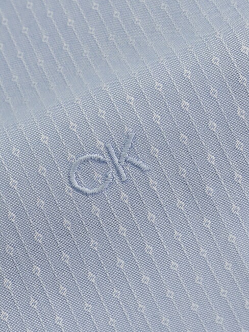 CK B&uuml;gelfreies Langarmhemd im Slim Fit blaue Ansicht - Herrenhemden