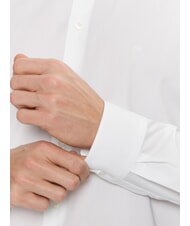 CALVIN KLEIN CK Stretchhemd, normale Passform strahlendes Wei&szlig; - Herrenhemden - 4