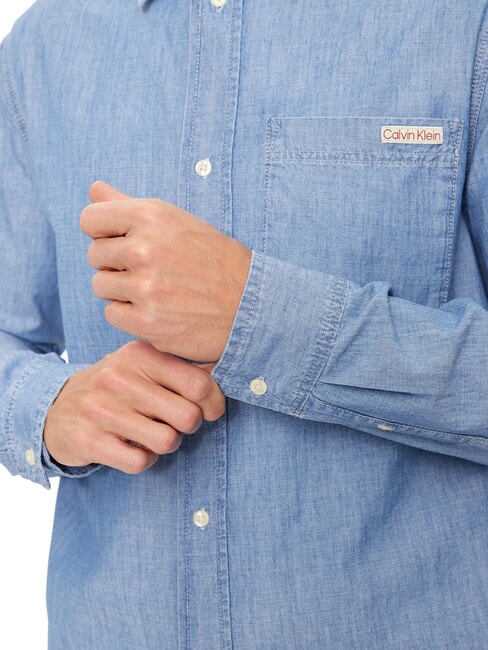 CK JEANS Lang&auml;rmliges Jeanshemd Denim - Herrenhemden
